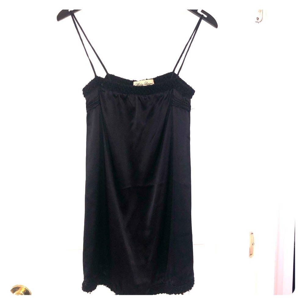 Alisha Levine Black Baby Doll Dress